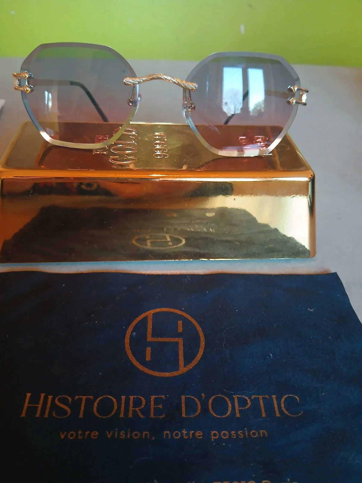 Luxe Sunglasses "Full Set" - Histoire d’Optic - Hip-Hop/Chic Style – photo 2